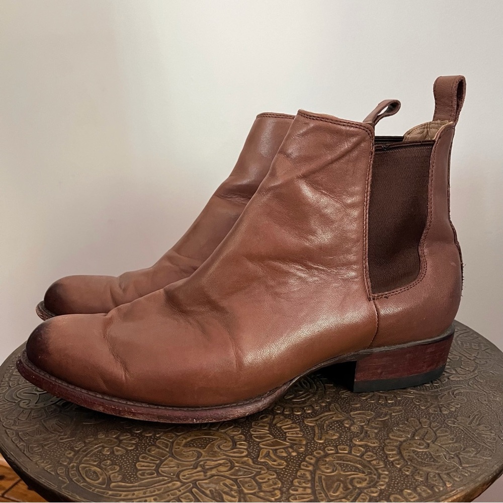 Tecovas The Chance Chelsea Boot Leather Western Men’s size 10.5 EE